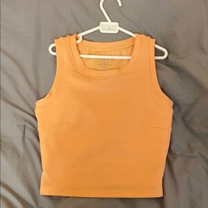 Orange Athletic Tank Top